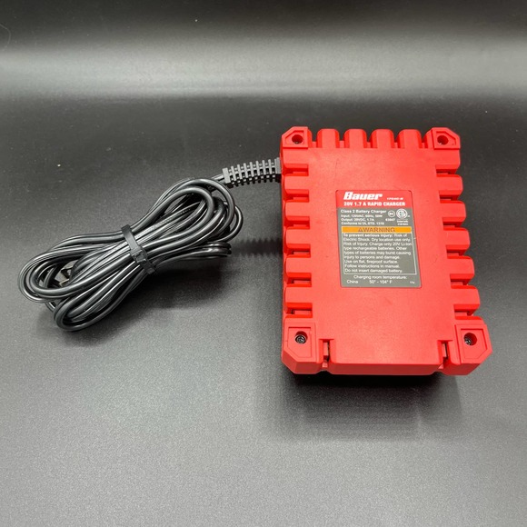 Bauer 1704C-B 1.7V Rapid Charger